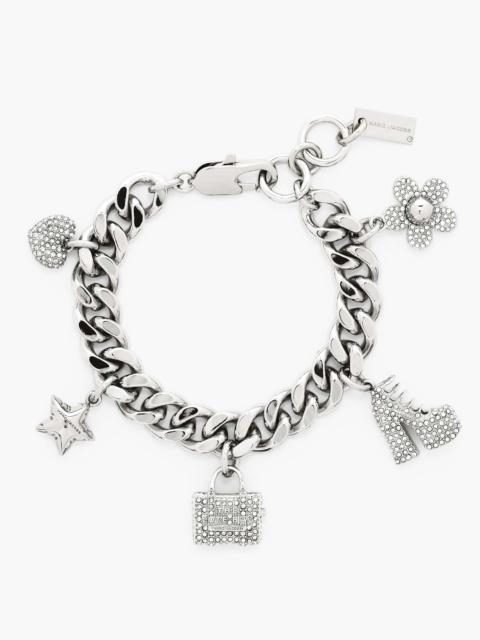 THE PAVE MINI ICON CHARM BRACELET