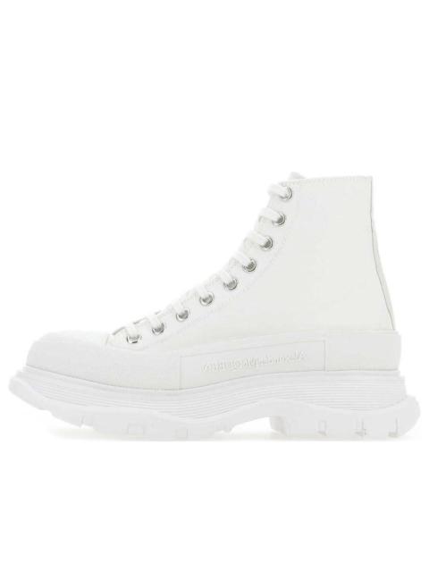 Alexander McQueen Tread Slick Boots 'Cream White Beige' 705661WHZ627701