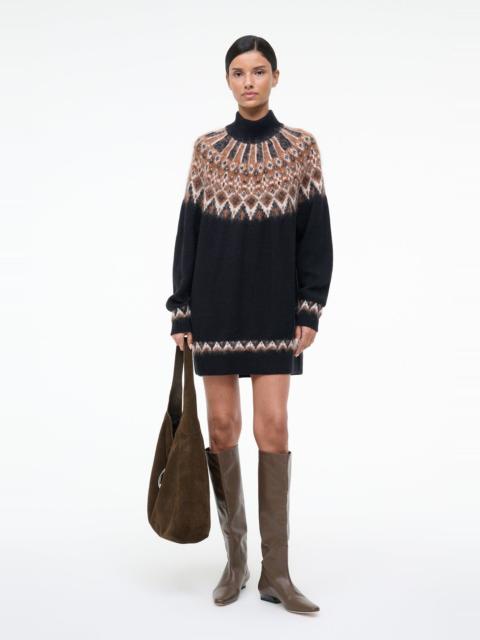 STAUD LIZA SWEATER DRESS ZERMATT