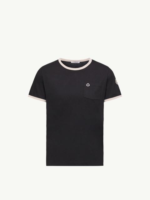 Embroidered Logo Cotton T-Shirt