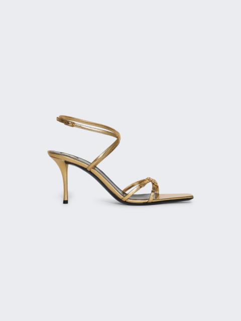Lydia 75 Spiros Sandal Metal Moon Gold