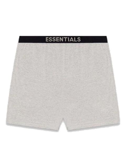 Fear of God Essentials FW20 Lounge Shorts 'Heather Oatmeal' FOG-FW20-176