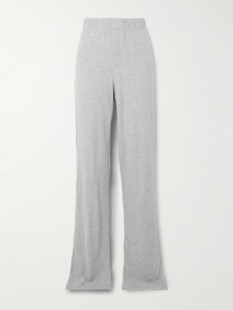 Waffle-knit Jersey Track Pants
