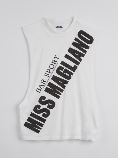 Miss Magliano Tank Top Merch White