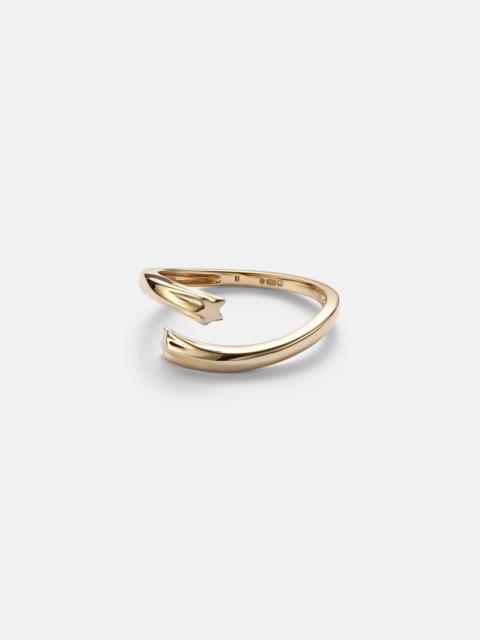 Shooting Star 14kt gold (585/1000) ring