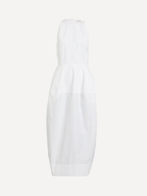 Sculptural Poplin Dress