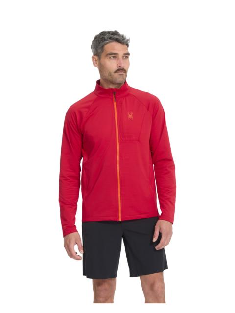 Men's GridWeb™ Fleece - Spyder Red