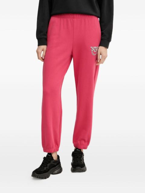 embellished cuffed track pants
