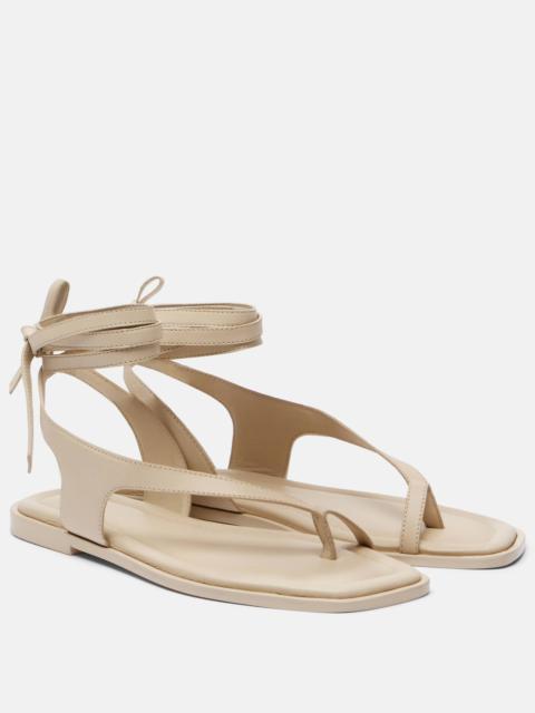 Heidi leather sandals