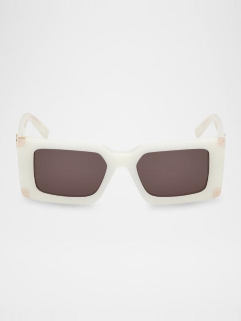 Rectangle Acetate Sunglasses