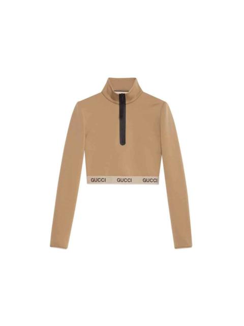 The North Face x Gucci cropped top