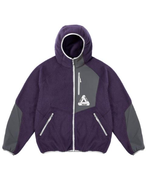 PALACE THERMA FLEECE JACKET PURP - tvrc61kbep5b | REVERSIBLE