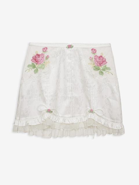 Heirloom Rose Slip Skirt