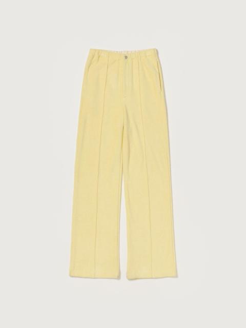 COTTON NYLON PILE PANTS