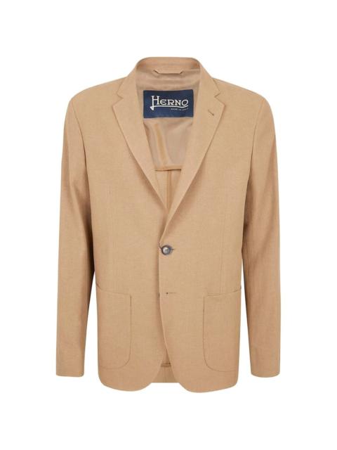 linen pocket jacket