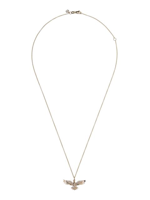 14K Gold, Diamond Necklace gold