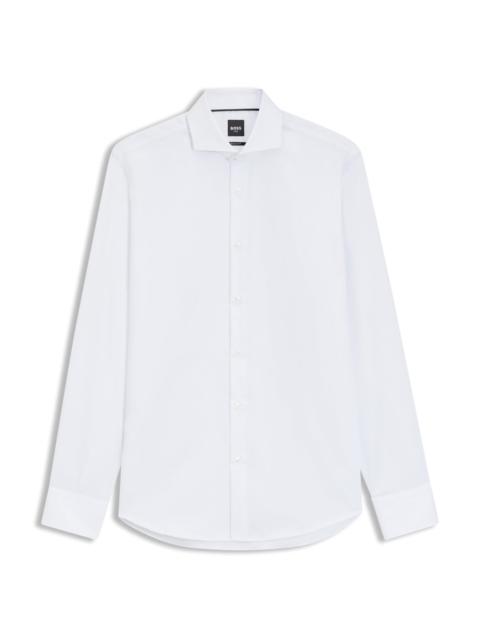 REGULAR-FIT SHIRT IN WRINKLE-RESISTANT OXFORD COTTON