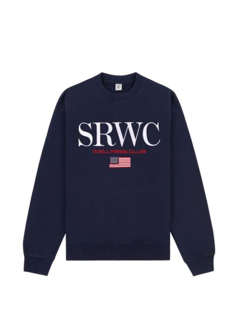 graphic crewneck sweatshirt