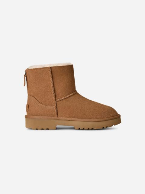 ® Women's Marais Zip Up Sheepskin Classic Boots in Chestnut
