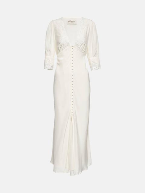 Bridal Simone embroidered maxi dress
