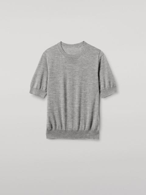 Honor Grey Superfine Cashmere T-Shirt