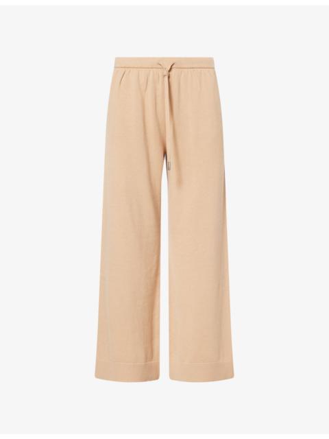 Travel Drawstring Cotton And Cashmere Trousers