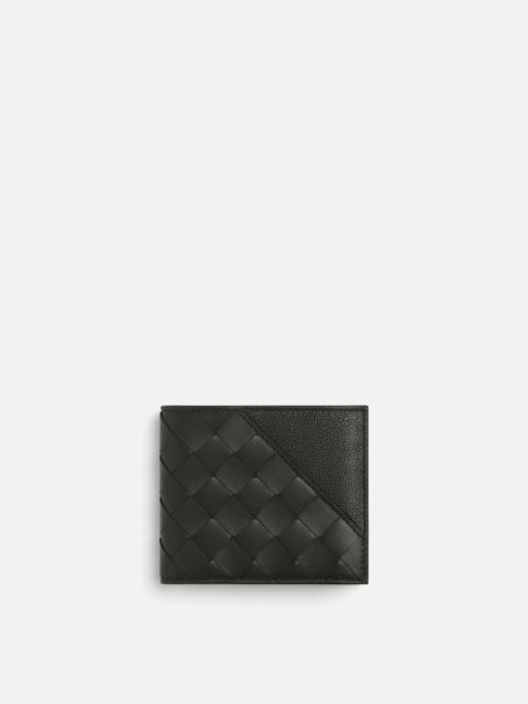 Intrecciato Diagonal Bi-Fold Wallet