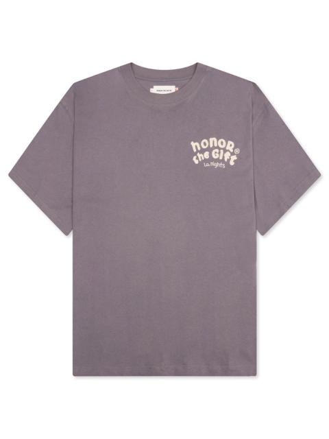 LA NIGHTS T-SHIRT - GREY