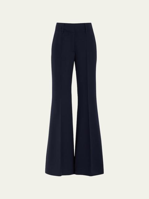 Rhein Flared Wool Pants