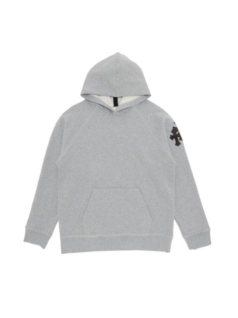 Chrome Hearts Paper Jam Cross Hoodie 'Heather Grey'