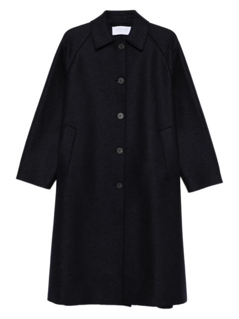 button-front raglan-sleeve coat