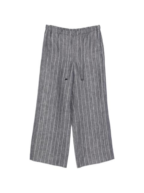 's Max Mara Cresta Striped Drawstring Trousers