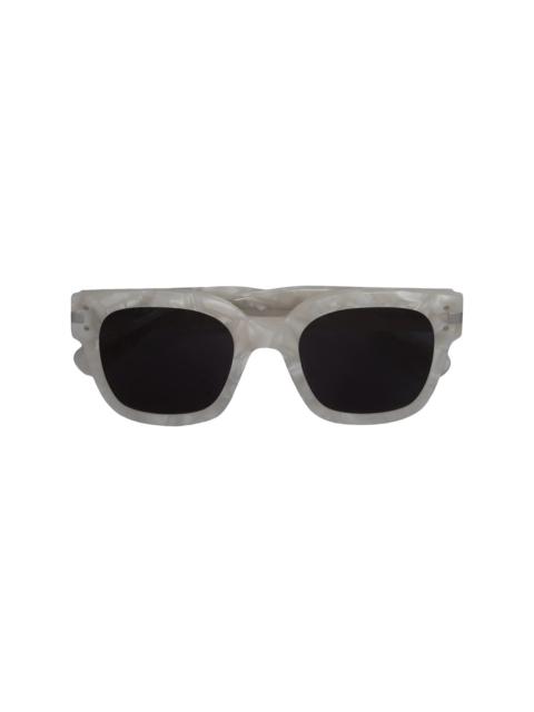 square logo sunglasses