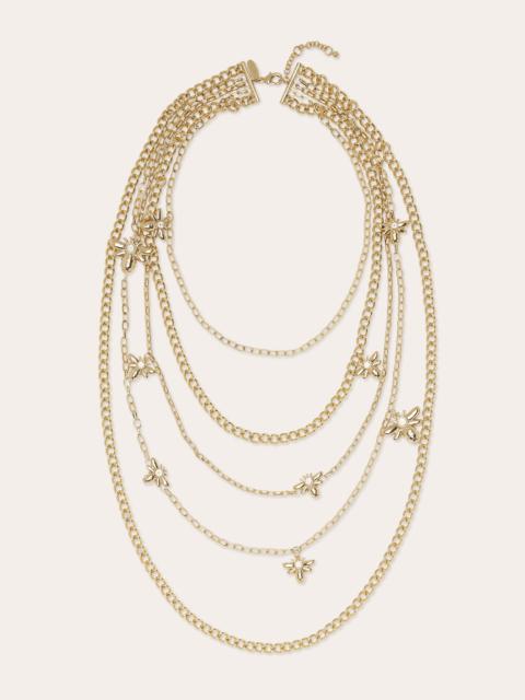 Angie Layered Bee Necklace