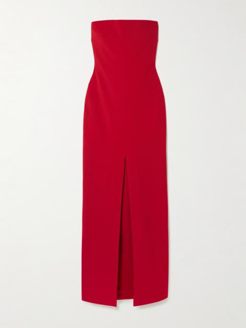 Bysha Strapless Stretch-crepe Maxi Dress