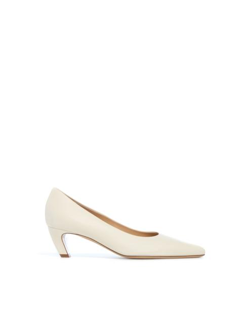 Peggy Pump in Cream Nappa Leather