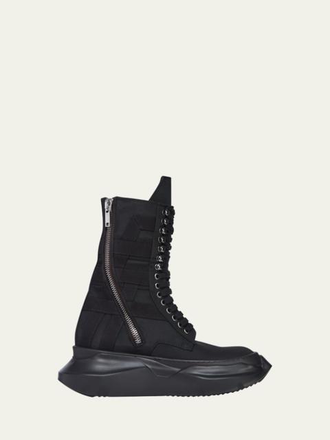 Men's Low Army Abstract Combat Boots