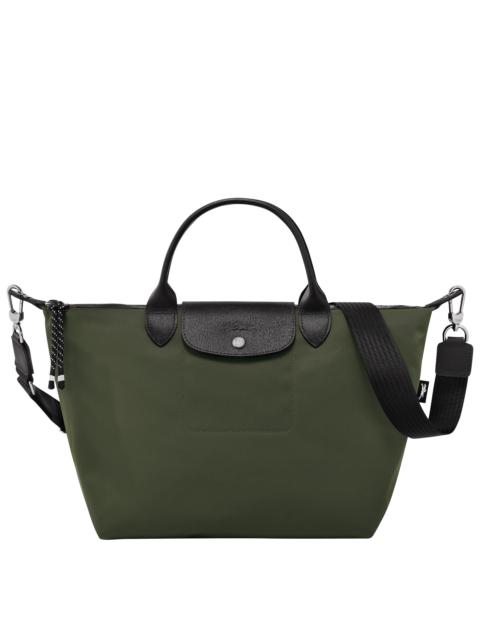 Le Pliage Energy L Handbag Khaki - Recycled canvas
