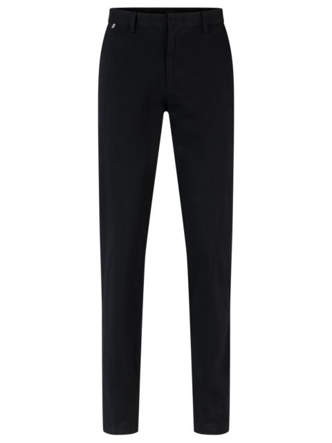 SLIM-FIT CHINOS IN STRETCH-COTTON GABARDINE