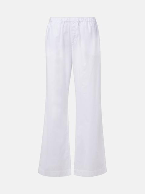Rosa cotton straight pants