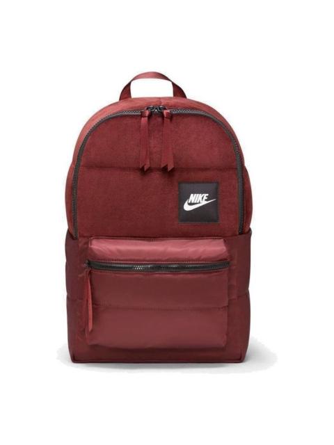 Nike Heritage Burgundy Backpack 'Red' CQ0263-624