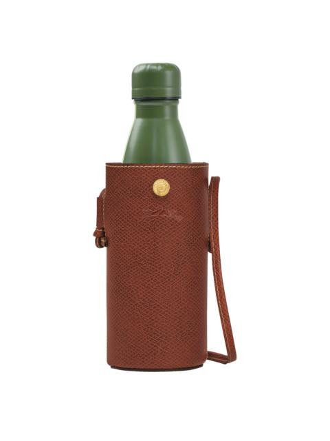 Épure Bottle holder Brown - Leather