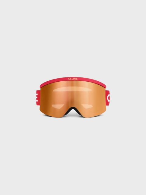 CELINE Ski Mask in Injected nylon with Mirror Lenses