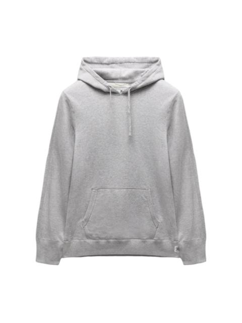Midweight Terry Slim Hoodie Heather Grey
