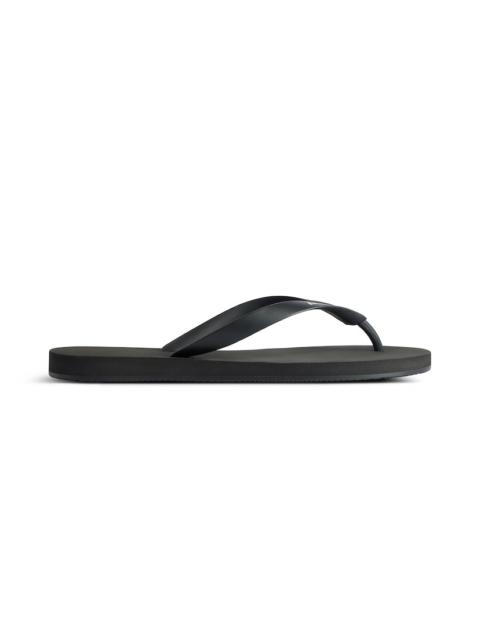 Women's Thong Sandal in Black