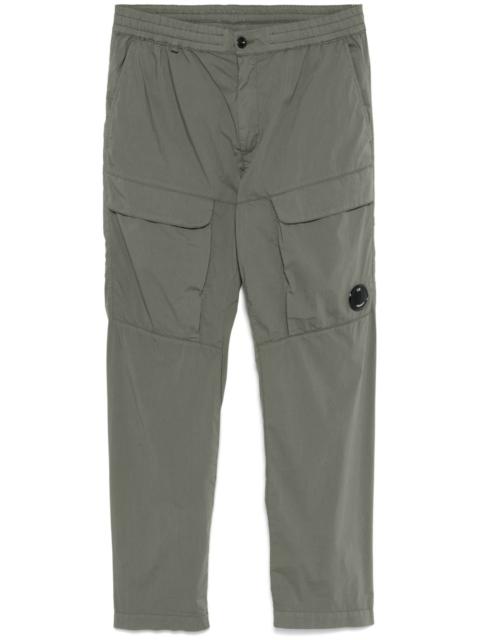 Lens-detail cargo trousers