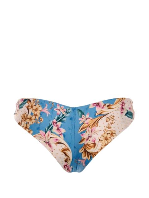 Lola floral reversible bikini bottom