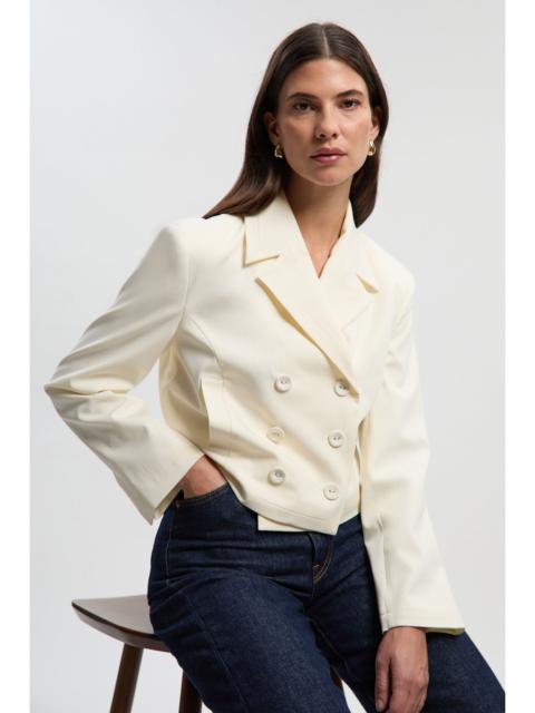 Tailored Tux Fitted Double Breasted Jacket