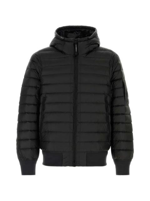 hooded down jacket