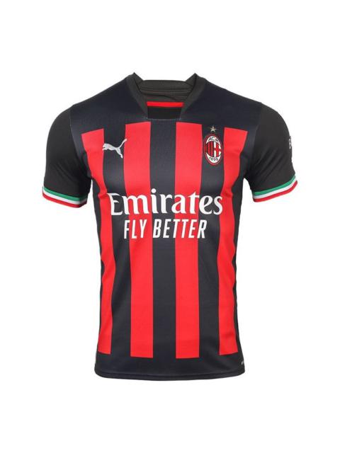 PUMA Logo SW 22-23 AC Jersey 'Red' 76582401